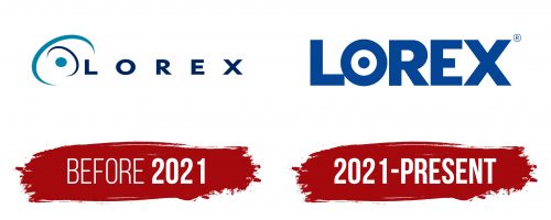 Lorex Technology Logo History