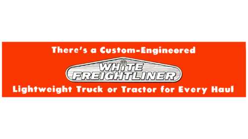 White-Freightliner Logo 1950s-1960s