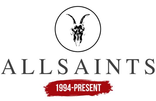 AllSaints Logo History