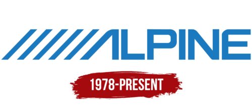 Alpine Electronics Logo History