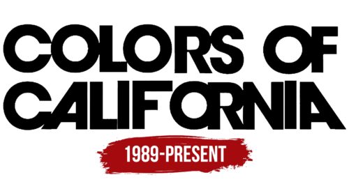 Colors of California Logo History