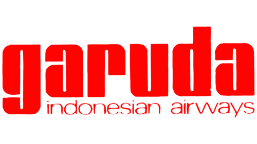 Garuda Indonesian Airways Logo 1969