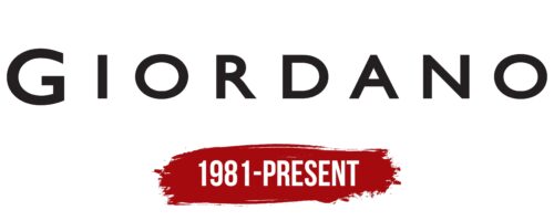 Giordano Logo History