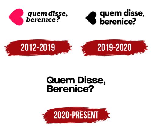 Quem Disse Berenice Logo History