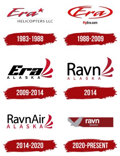 Ravn Alaska Logo History
