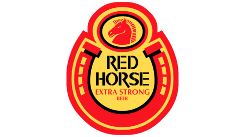 Red Horse Extra Strong Logo 1982