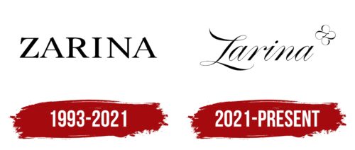 Zarina Logo History