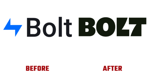 Bolt Logo Evolution