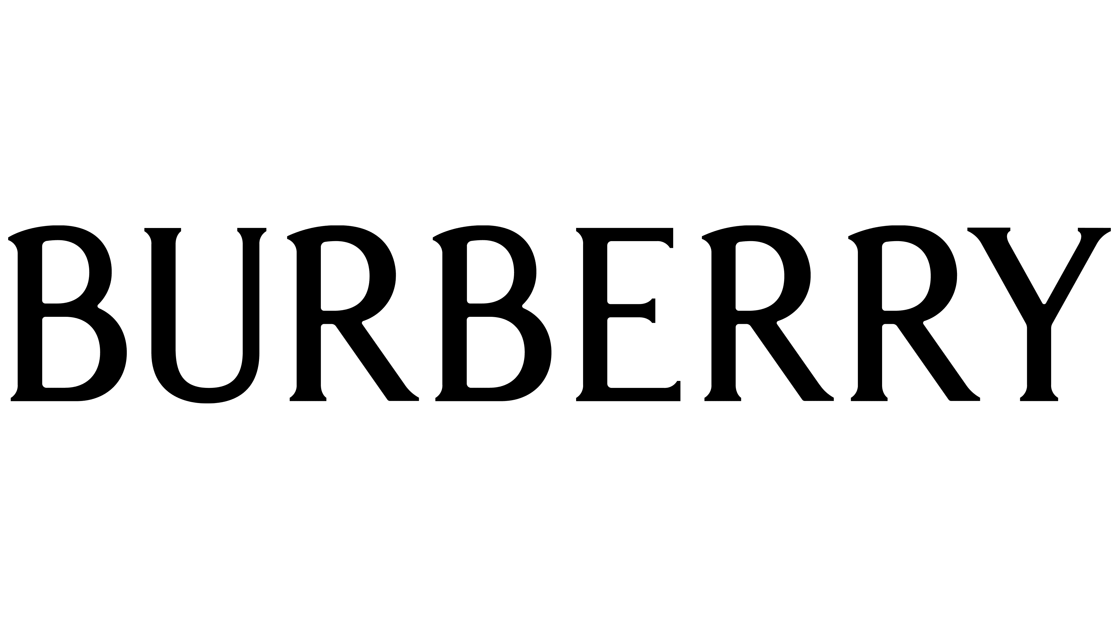 Modern simplicity from Burberry: a new logo with a hint of serifs
