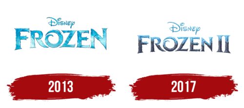 Frozen Logo History