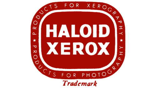 Haloid Xerox Logo 1957