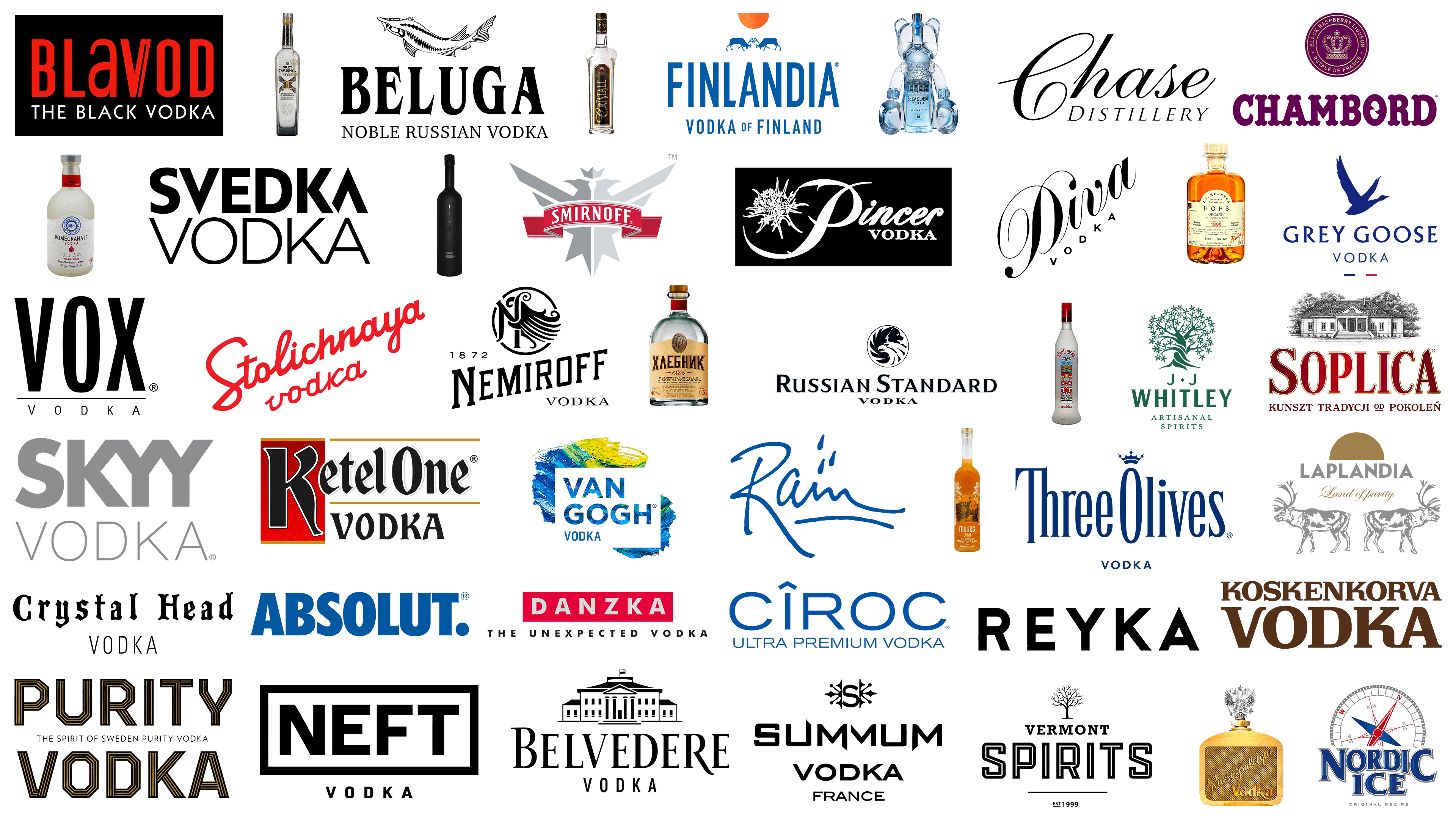 The 44 Worlds Best Vodka Brands 