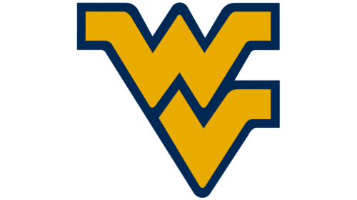 West Virginia Mountaineers Logo 1980