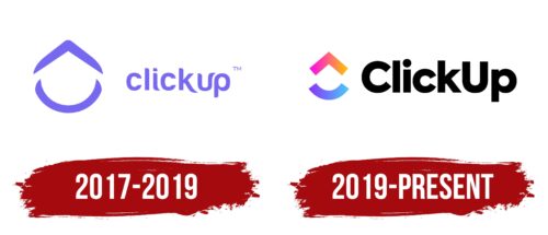 ClickUp Logo History