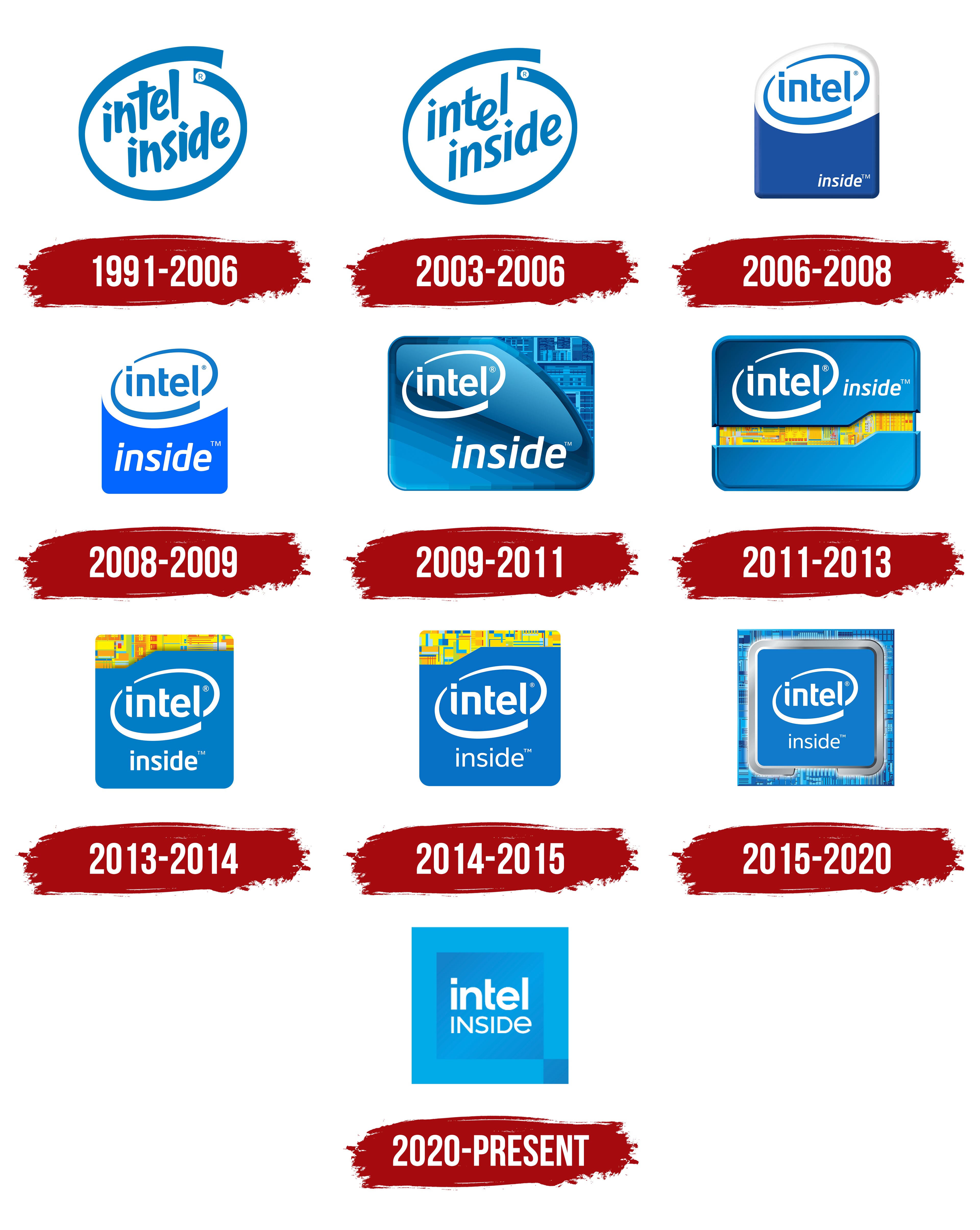 Intel Logo History Video Intel Debuts A New Logo Alongside Its 11th 