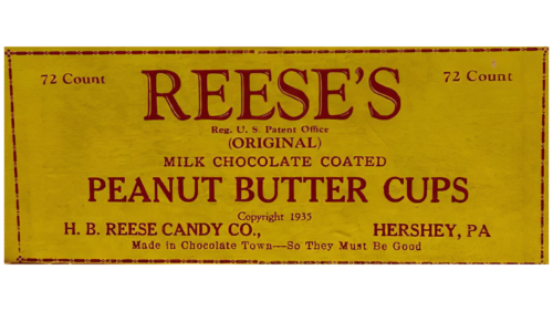 Reese's Peanut Butter Cups Logo 1929