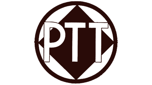 Staatsbedrijf der Posterijen, Telegrafie en Telefonie (PTT) Logo 1935