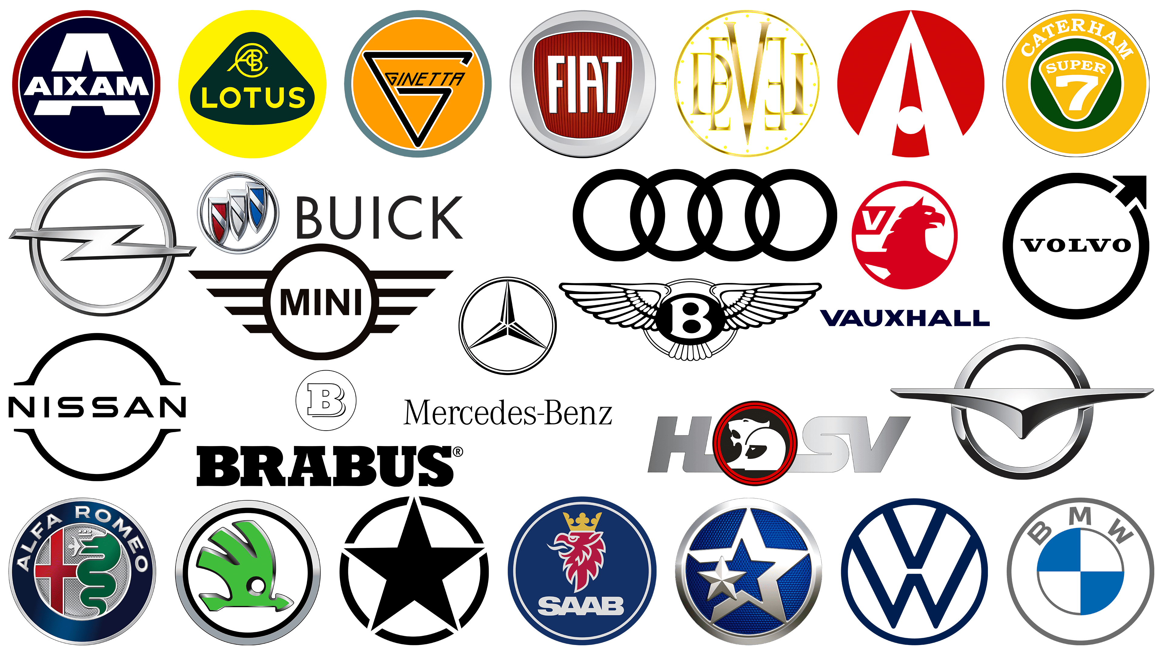 Car Brand Logos | Car brands logos, Car brand, Car logos