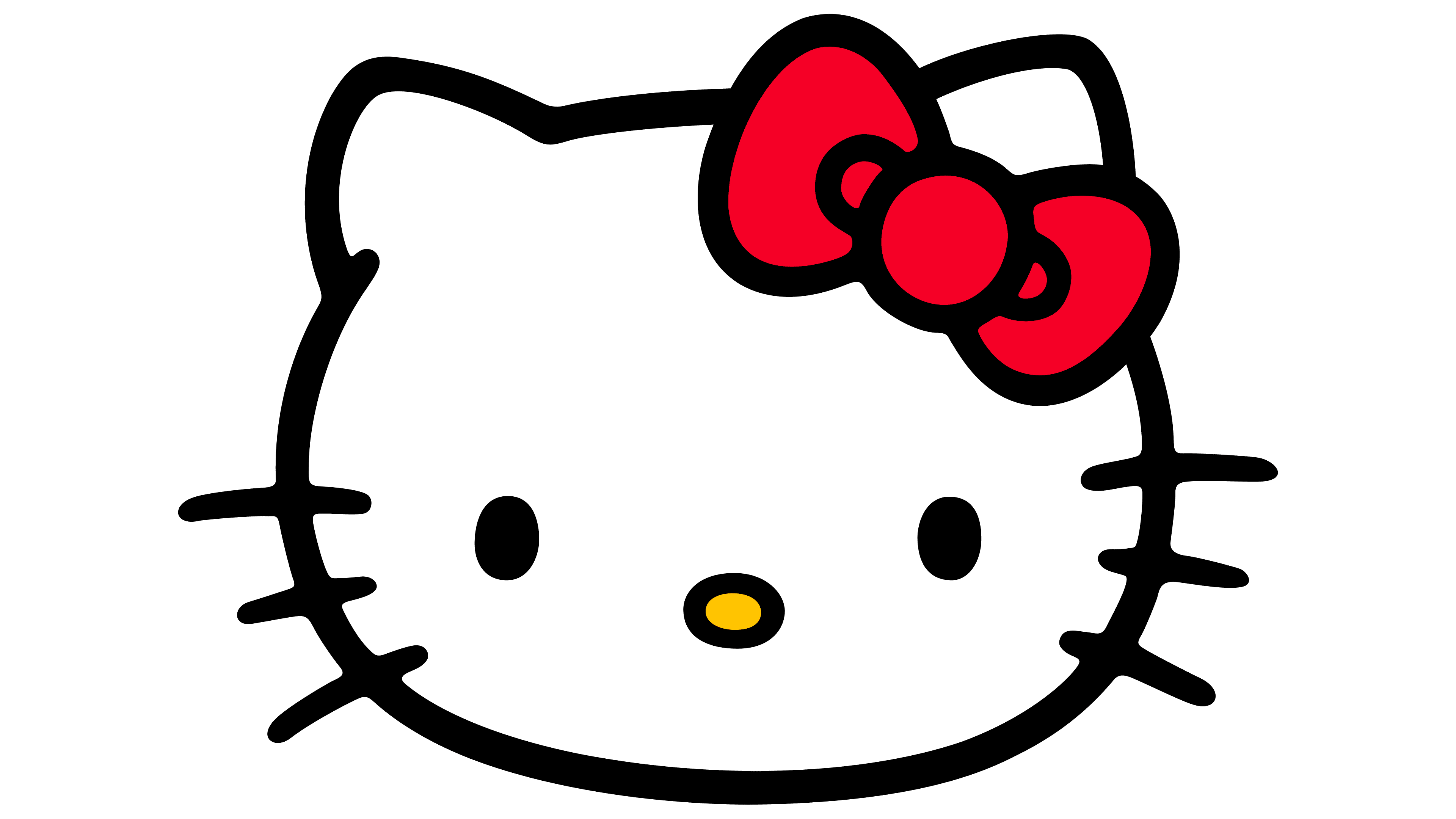 Hello Kitty logo and symbol, meaning, history, PNG