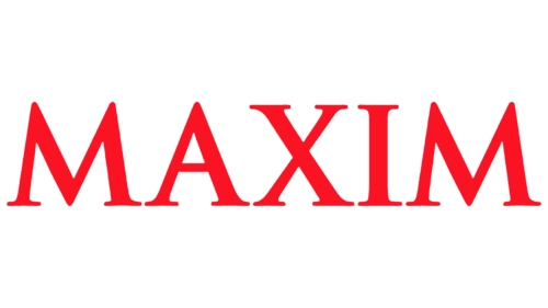 Maxim Logo 1998