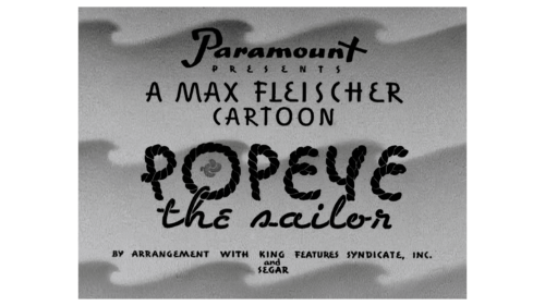 Popeye the Sailor Logo (Max Fleischer Era) 1939