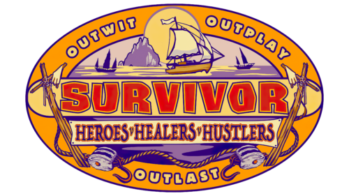 Survivor Heroes v. Healers v. Hustlers Logo (season 35) 2017
