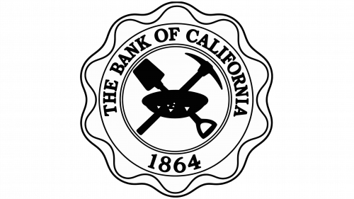 The Bank of California Logo 1864