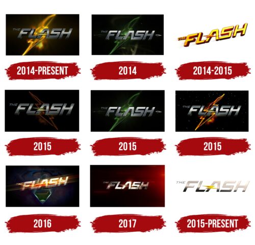 The Flash Logo History