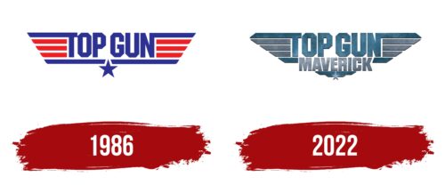 Top Gun Logo History