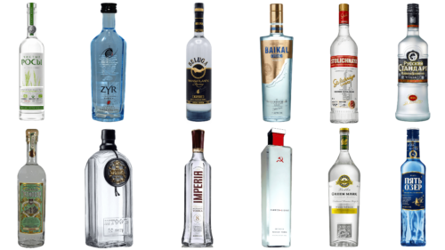 Types of Russian Vodka