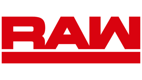 WWF WWE Raw Logo 2018