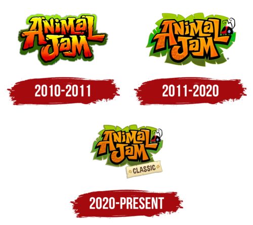 Animal Jam Logo History