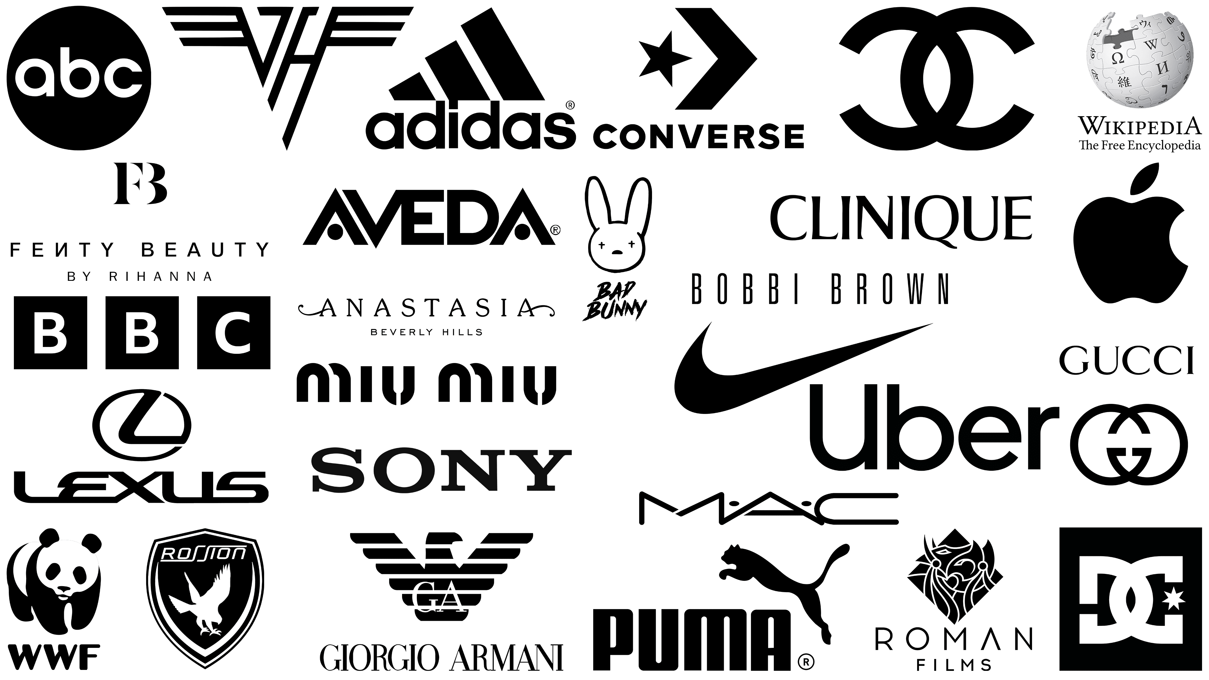 Louis Vuitton Logo Black and White (3) – Brands Logos