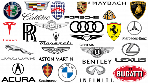 Famous luxury car logos: The guide to most famous high-end car logos and brands