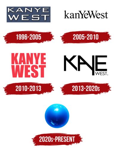 Kanye West Logo History