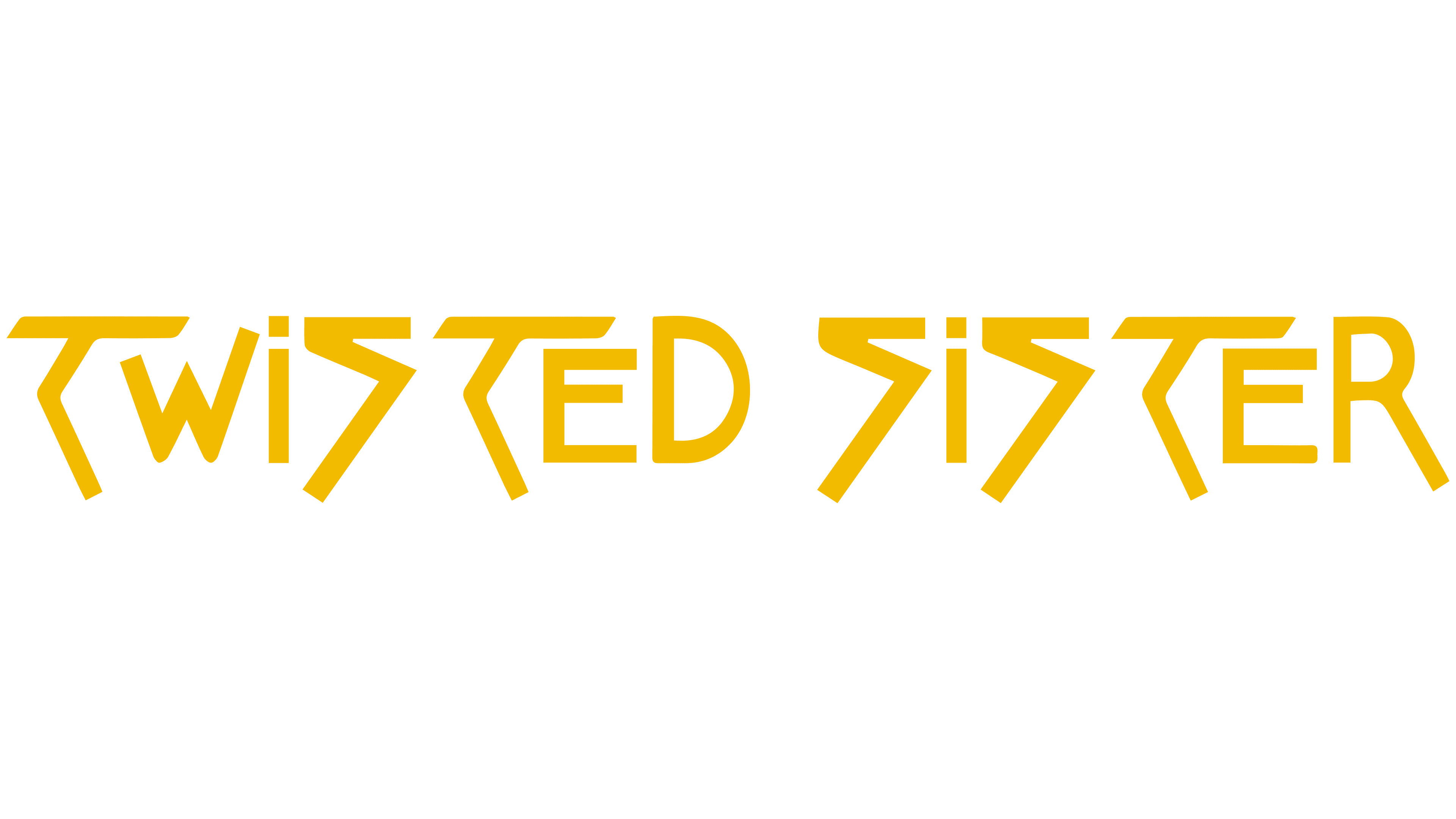 Twisted Sister Logo Font