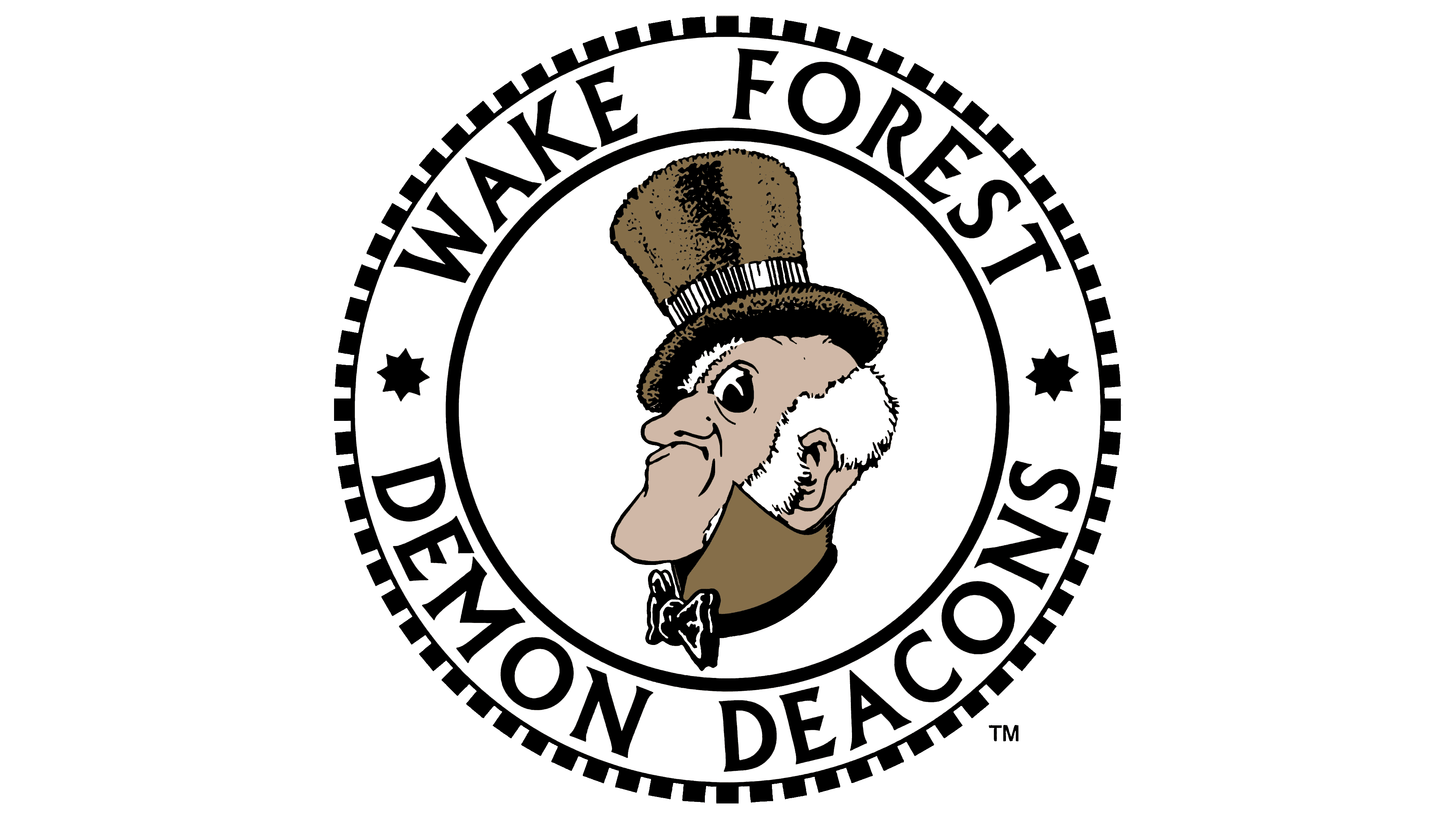 Wake Forest Demon Deacons Logo Symbol Meaning History Png Brand