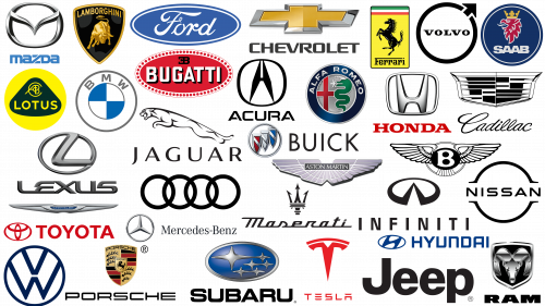 Famous Car Logos Car Brand Logos, Names, and Meanings