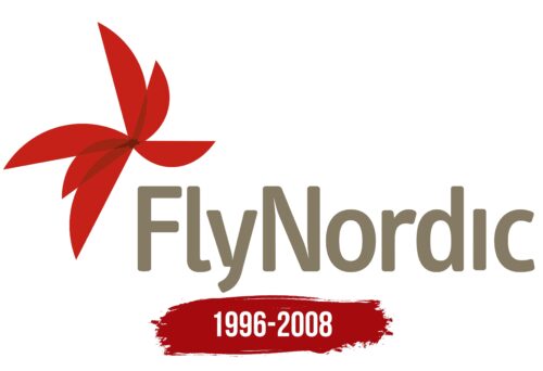 FlyNordic Logo History