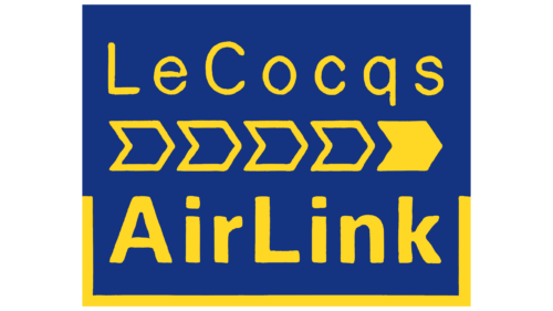 Le Cocqs Airlink Logo 1999