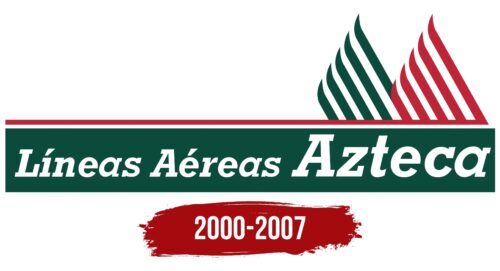 Lineas Aereas Azteca Logo History
