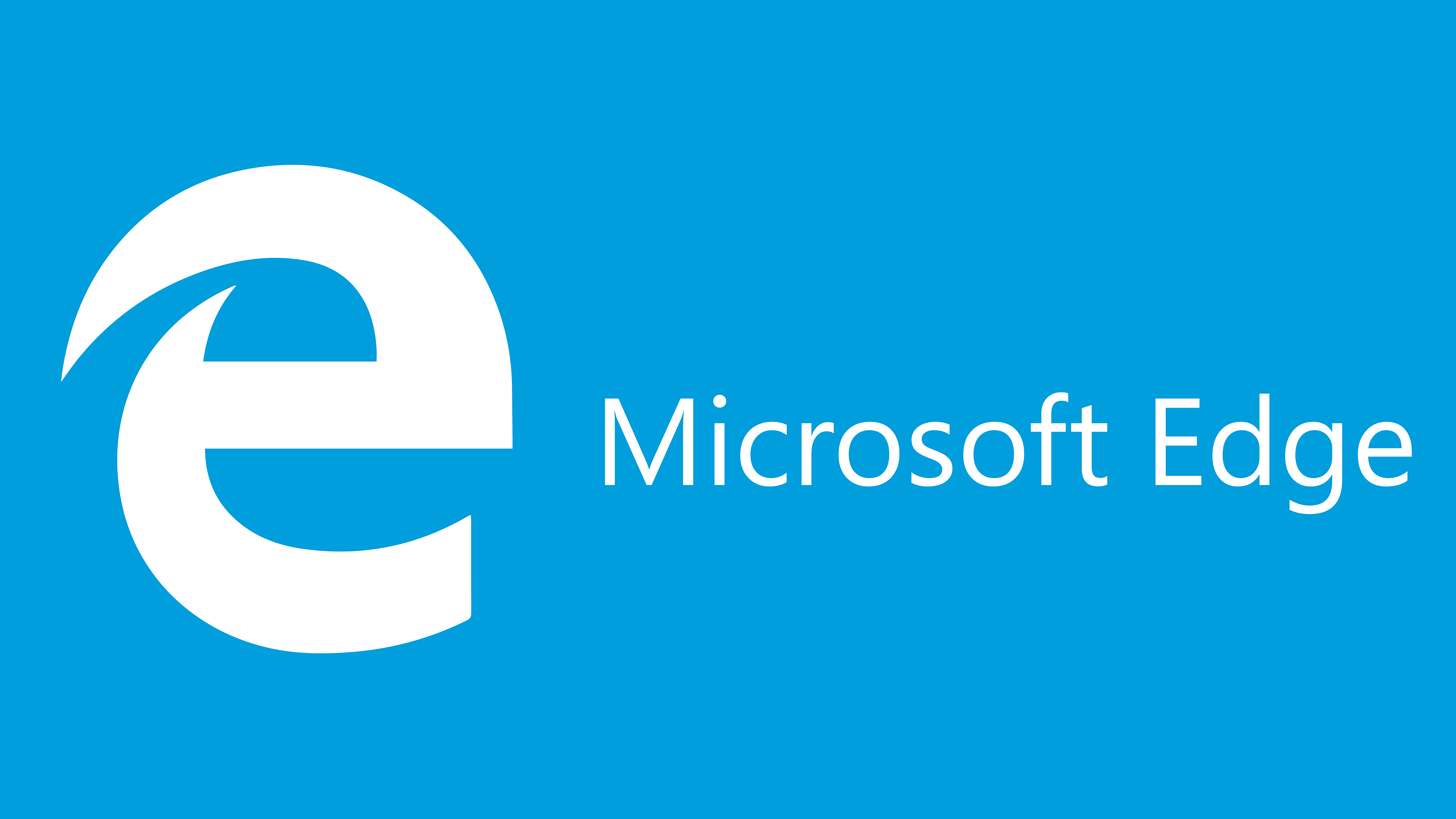 Microsoft edge browser brand logo symbol with name