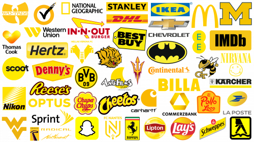 Most Famous Logos in Yellow