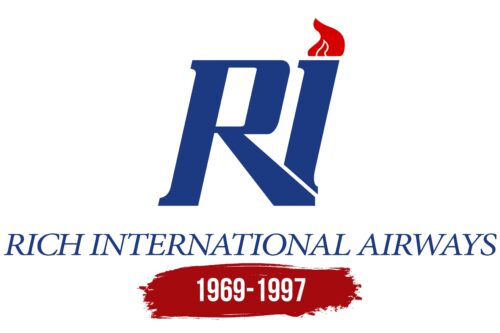 Rich International Airways Logo History