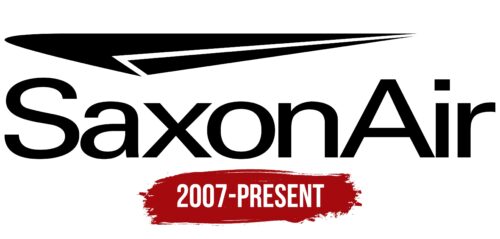 SaxonAir Logo History