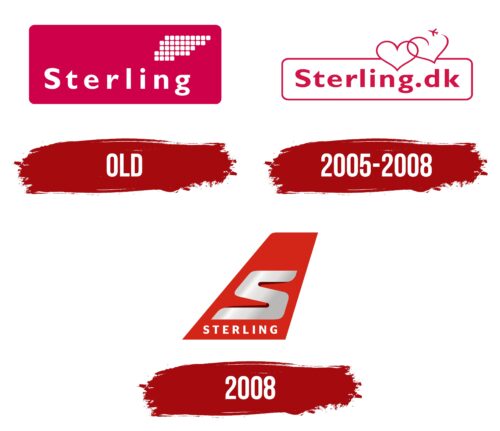 Sterling Airlines Logo History
