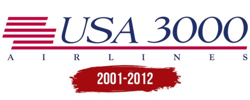 USA3000 Airlines Logo History