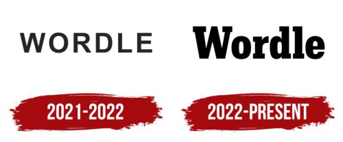 Wordle Logo History