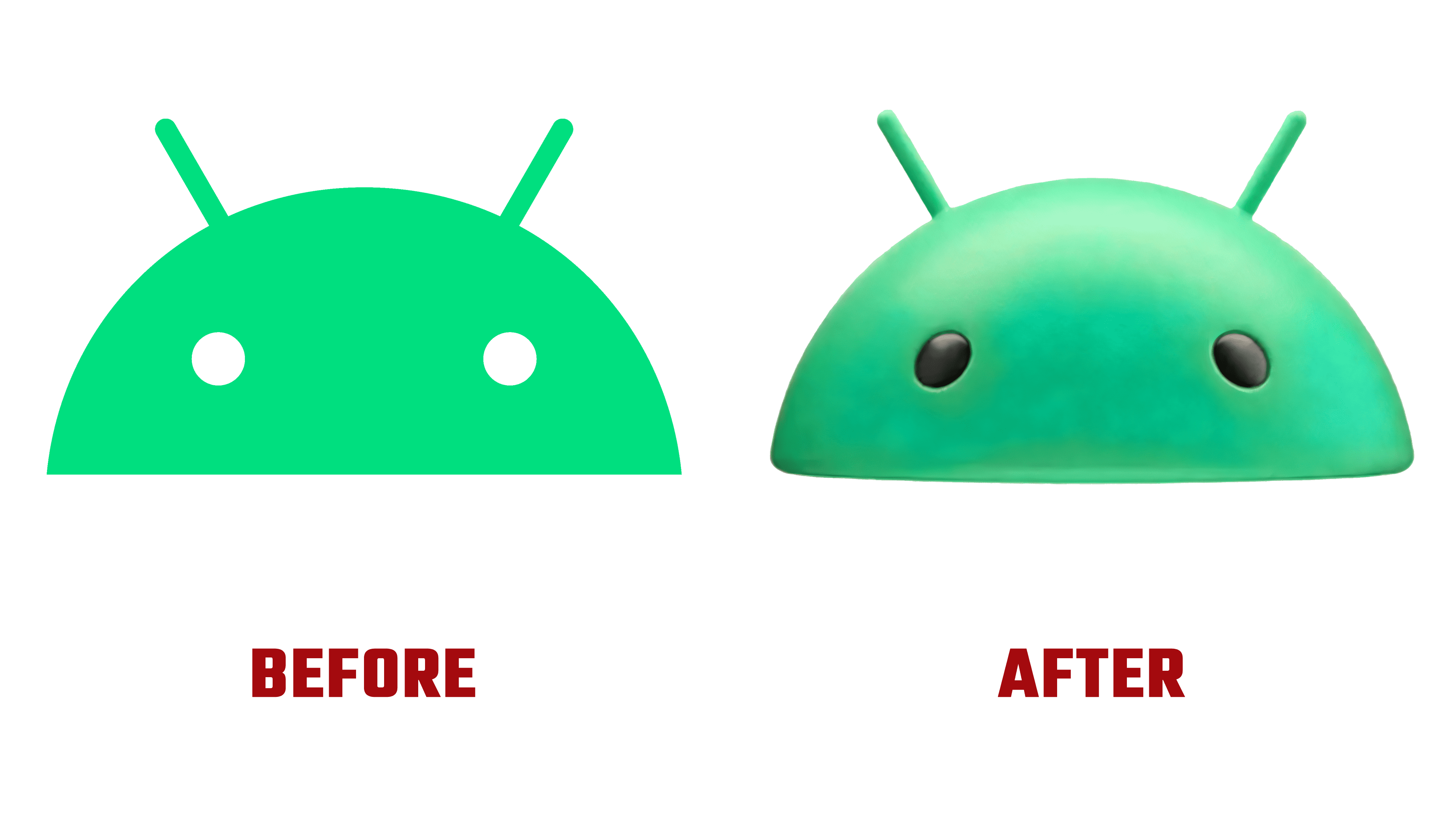 Android: A New Era of Branding with 3D Logo