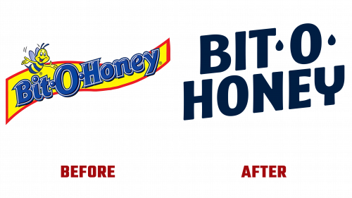 Bit-O-Honey Logo Evolution (history)
